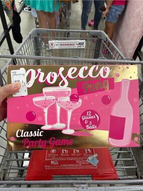 Party Game – Pink Classic Set “Prosecco Pong”